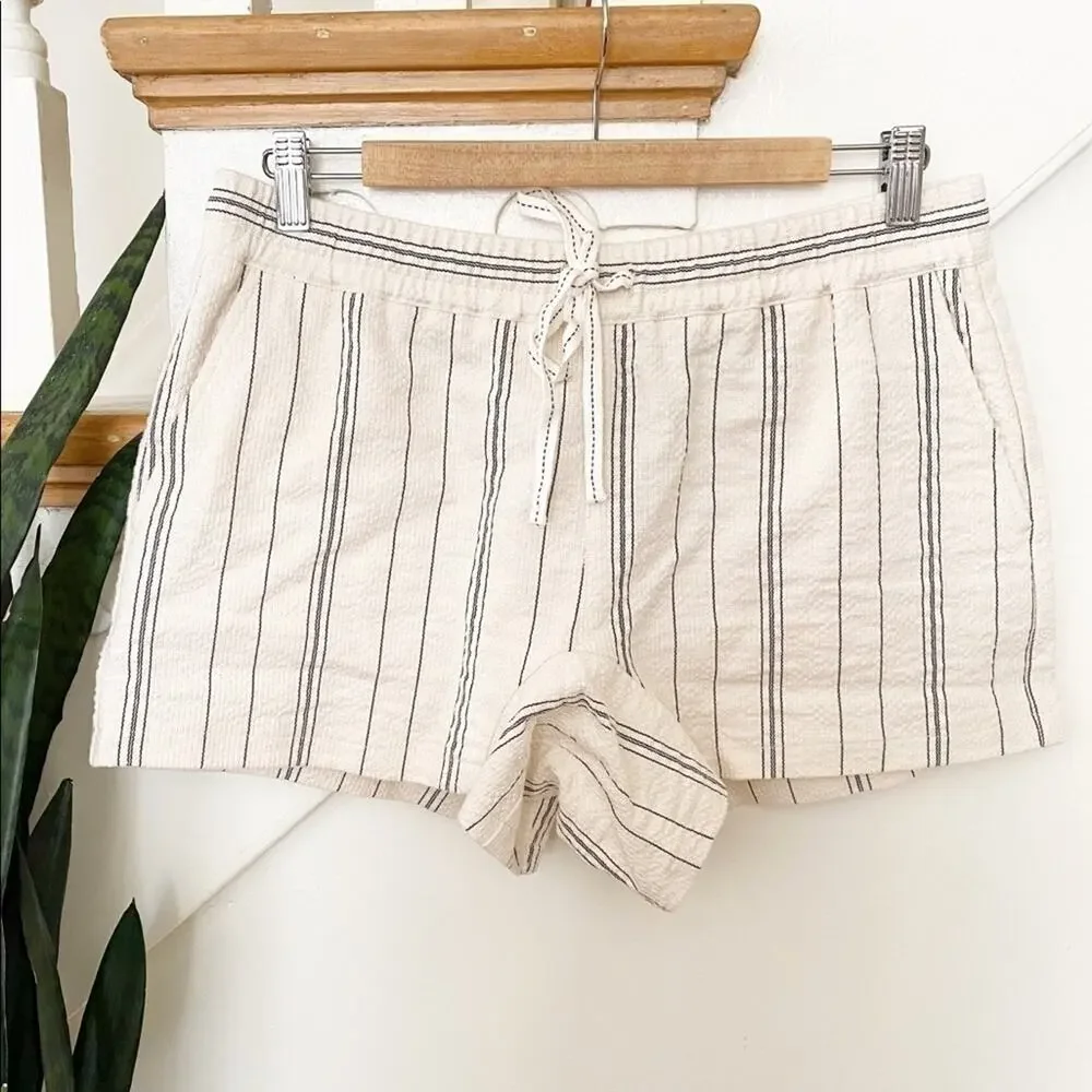 see by chloe striped shorts sz 42 10 NWT